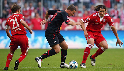Poldis Rückkehr nach München geriet zum Grottenkick. Bayern blieb im dritten Spiel in Folge (vorher HSV und Juve) ohne eigenen Treffer. Früh gab es Pfiffe - am Ende stand ein 0:0