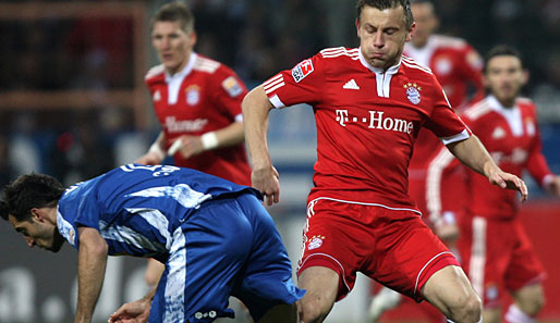 VfL Bochum - Bayern München 1:5: Ivica Olic machte erneut eine starke Partie. Der Kroate bereitete den Treffer von Mario Gomez vor und traf selbst doppelt