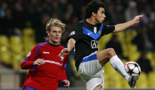 Fabio (19, r.) debütierte am 1. Spieltag gegen Birmingham in der Premier League und durfte in der Champions League jeweils gegen Moskau spielen