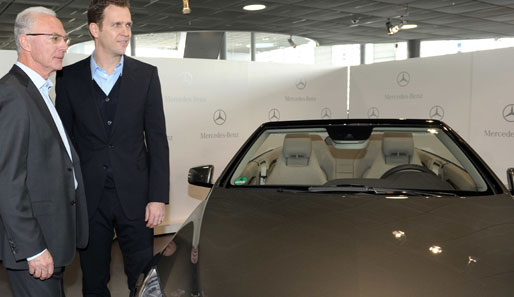 Franz Beckenbauer wird Mercedes-Benz-Repräsentant
