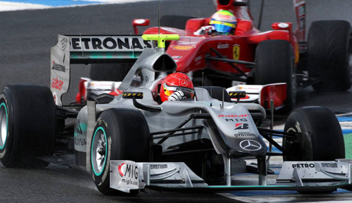 Auf der Strecke: das direkte Duell mit mit Ex-Teamkollege Felipe Massa