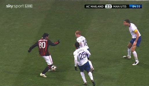 Der Anschlusstreffer: Ronaldinho gegen drei