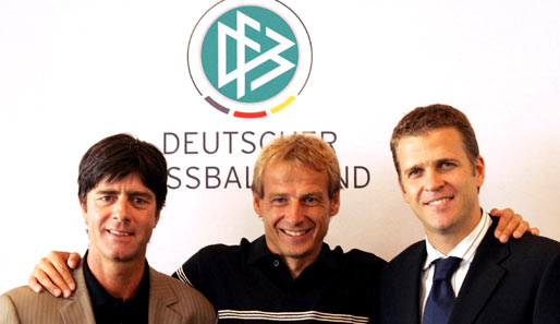Nach der schlechten Euro 2004 wurde Joachim Löw Co-Trainer von Jürgen Klinsmann beim DFB