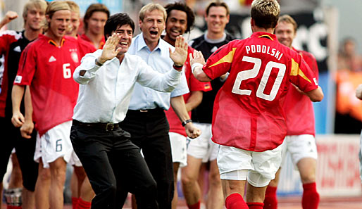 Beim Confed-Cup 2005 konnte Joachim Löw einen guten dritten Platz mit der DFB-Auswahl bejubeln