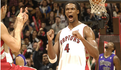 Chris Bosh (Toronto Raptors), Forward, 4. Nominierung. Saison-Stats: 24,4 Punkte, 11,4 Rebounds