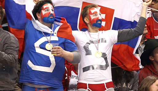 Die slowakischen Fans waren komplett begeistert, Bronze war so nah...