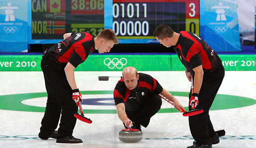 11 Spiele, 11 Siege! Kanadas Herren mit Skip Kevin Martin holten sich wie erwartet die Goldmedaille. Im Finale gab's ein 6:3 gegen Norwegen