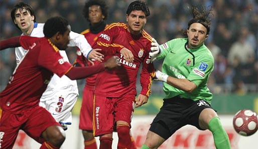 Immer mittendrin: Baris Özbek kämpft bei Galatasaray immer ins Getümmel