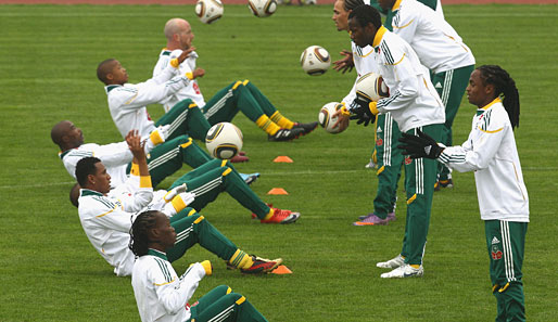 Vorbereitung ist alles. Die südafrikanische Nationalmannschaft im Trainingslager in Herzogenaurach