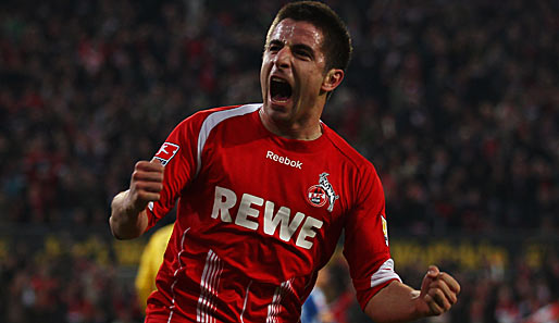 Zoran Tosic erzielte bereits in der 15. Minute das bemerkenswert schöne 1:0 für Köln und später den Endstand (78.)