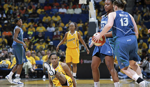 Marion Jones hatte sich ihr Debüt für Tulsa Shock in der WNBA irgendwie anders vorgestellt: keine Punkte, nur ein Foul. Aber jeder fängt mal klein an