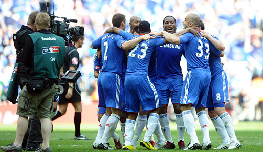 Doch das spielt keine Rolle mehr: Chelsea gewinnt 1:0 und feiert das erste Dubel der Klubgeschichte