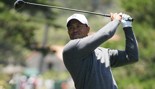 Tiger Woods' langes Spiel funktionierte gut, aber auf den Grüns lief es überhaupt nicht