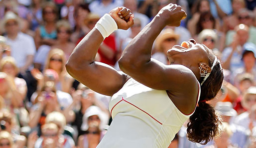 Williams hingegen freute sich über ihre Titelverteidigung und ihren vierten Triumph in Wimbledon
