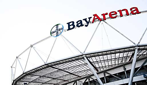 Die BayArena von Bayer Leverkusen