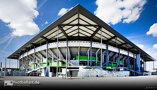 Die Volkswagen Arena des VfL Wolfsburg
