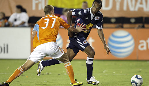 Thierry Henry gibt sein Debüt in der MLS mit zwei Assists beim 2:2 von New York Red Bull gegen Houston Dynamo