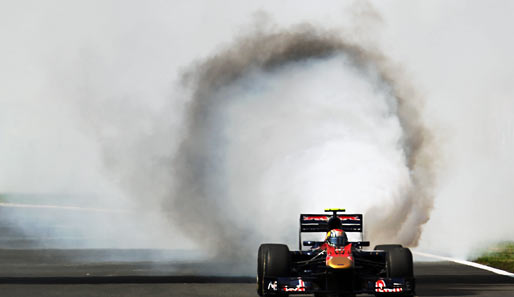 Ungarn-GP in Budapest: Jaime Alguersuari im Toro Rosso. Der Spanier kam nicht sehr weit auf dem Hungaroring