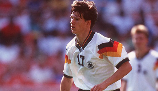 Sein Nationalmannschaftsdebüt gab Ziege am 10. Juni 1993 in Washington gegen Brasilien - Endstand 3:3
