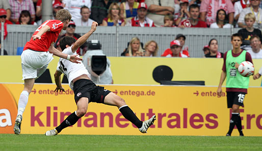Der eingewechselte Andre Schürrle erzielte den Siegtreffer - die Combacker aus Mainz haben wieder zugeschlagen