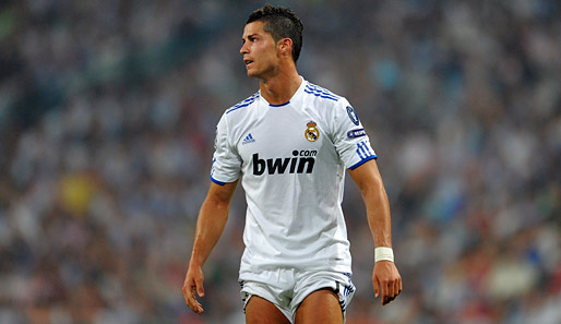 Reals Cristiano Ronaldo hatte trotz des 2:0 Siegs nicht immer Grund zur Freude. Einige Szenen waren für ihn glatt zum Hose hochziehen