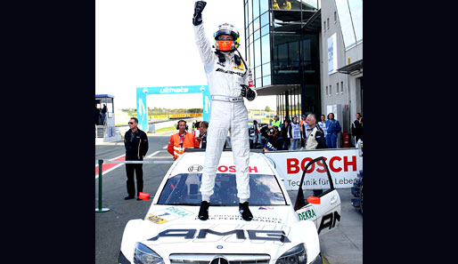 Sieger des DTM-Rennens in Oschersleben: Paul di Resta feiert seinen 2.Sieg in Folge