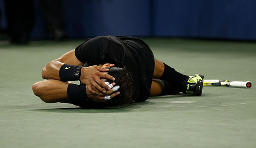 14. Tag: Rafael Nadal wusste nach seinem Sieg nicht, ob er lachen oder weinen sollte