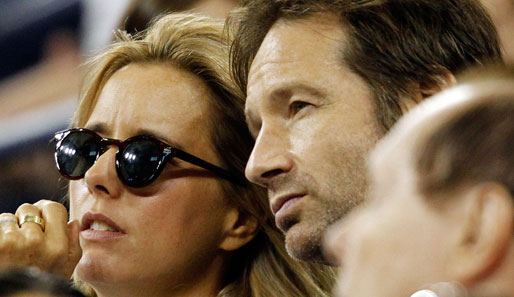 Hat irgendjemand ein UFO gesehen? Ist Roger Federer ein Außerirdischer? Akte-X-Star David Duchovny und Ehefrau Tea Leoni schauen genau hin