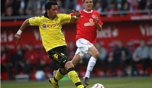 Lucas Barrios, 25, seit 2009 bei Borussia Dortmund