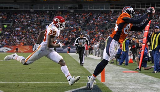 Denver Broncos - Kansas City Chiefs 49:29: Die Chiefs-Defense kam in Denver immer zu spät, was für eine Klatsche für Kansas City!