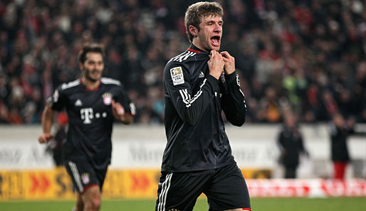 Und dann nahm das VfB-Debakel seinen Lauf: Nur fünf Minuten später erhöht Thomas Müller auf 2:0