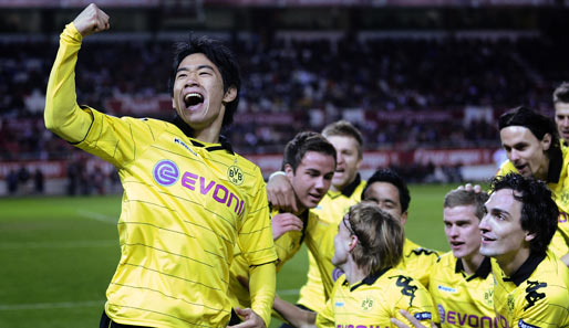 FC Sevilla - Borussia Dortmund 2:2: Shinji Kagawa brachte den BVB früh in Führung. So einfach, wie es zunächst schien, sollte es aber nicht werden