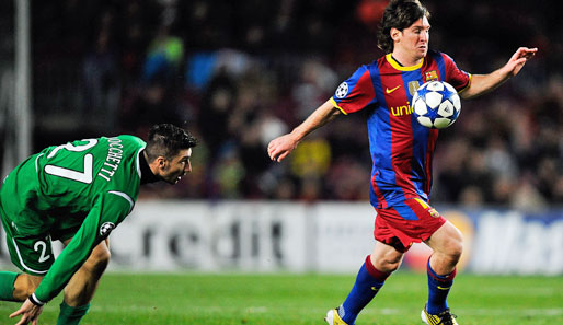 Und dann kam er doch noch: Lionel Messi wurde eingewechselt und drückte dem Spiel durch atemberaubende Tempo-Dribblings seinen Stempel auf