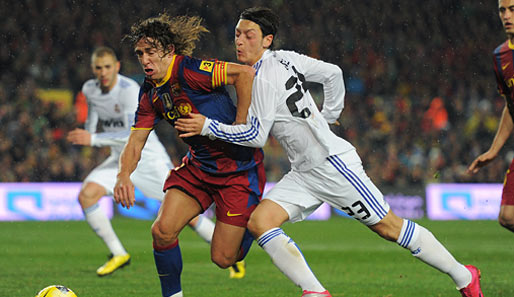 Gegen den FC Barcelona erlebte Mesut Özil ein Debakel. Mit 0:5 gingen er und Real Madrid bei den Katalanen unter