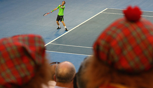 TAG 12: Schottische Fans jubelten Andy Murray zum Sieg über David Ferrer
