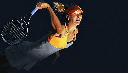Tennis: So gruselig könnte Maria Scharapowas Aufschlag in einem düsteren Paralleluniversum aussehen. Die Realität gefällt bisweilen besser