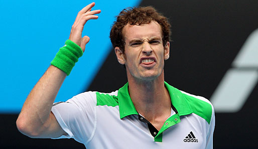 Bätsch, Euch habe ich es gezeigt! Der Schotte Andy Murray ist bei den Australian Open ins Halbfinale eingezogen. Da muss er nicht so grimmig schauen