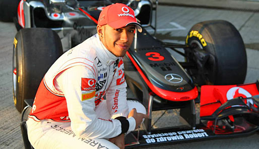 Auch die anderen, hier zum Beispiel McLaren, hatten den Schriftzug mit dem Gruß an Kubica irgendwo auf dem Auto platziert