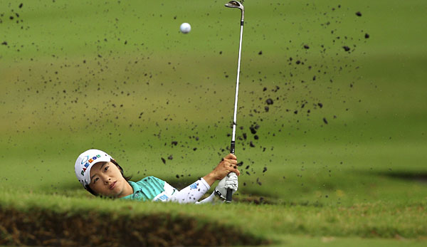 Für Golferin Eun Hee Ji lief es bei den Australian Open nicht so richtig rund. Dafür kann sie inzwischen aber ein geräumiges Erdloch ihr Eigen nennen