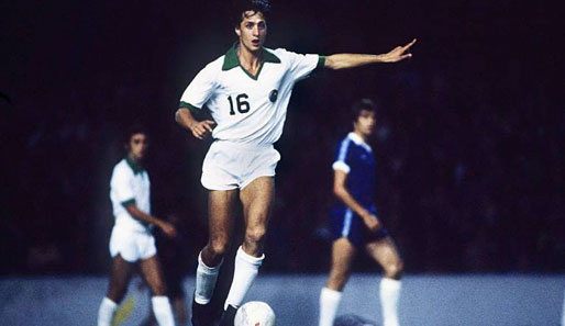 Bestritt 1979 einige Freundschaftspiele für Cosmos, bevor er bei den Los Angeles Aztecs anheuerte: Johan Cruyff