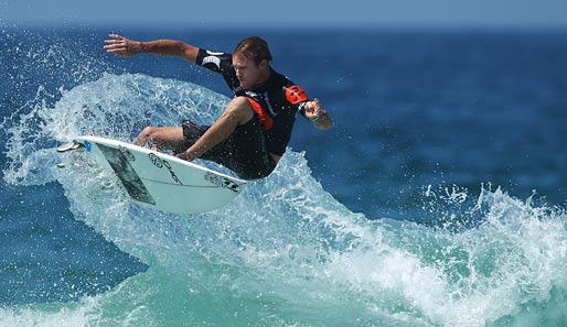 Boost Mobile Surfsho am Bondi Beach: Dru Adler erwischt bei den Open Trials die richtige Welle