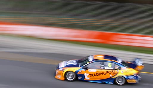 V8 Supercar Championship Series auf dem Adelaide Street Circuit: Will Davison vom Ford Performance Racing Team während des Trainings