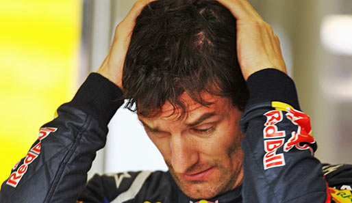 Nicht nur, dass er im Qualifying ohne KERS auskommen musste, er und sein Team verzockten sich auch noch total bei den Reifen. Webber schied als 18. in Q1 aus