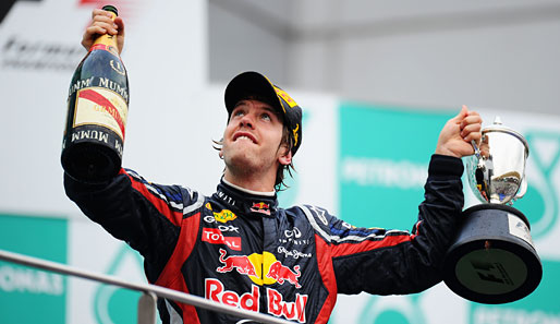 Vettel steht mit seinen zwei Saisonsiegen jetzt mit 50 Punkten ganz vorne in der Fahrer-Wertung. Red Bull Racing steht mit 72 Punkten auch im Team-Ranking vorne