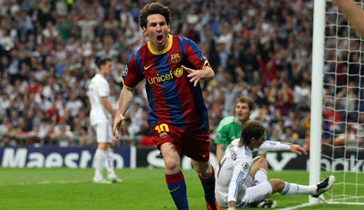 Der zweite Treffer war ein Traumtor. Messi ließ vier Real-Spieler stehen und ließ Casillas keine Chance