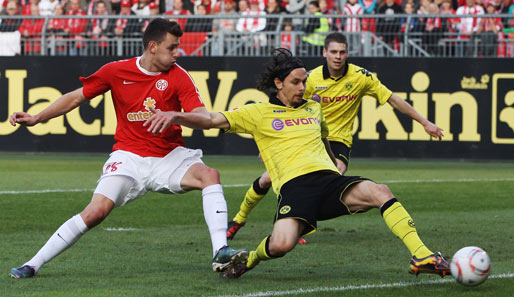 Platz 3: Neven Subotic (r.) spielte 31-mal bei Borussia Dortmund. Er gewann 65 Prozent der Zweikämpfe, sah einmal Gelb-Rot und sechs Gelbe. Zudem schoss er ein Tor