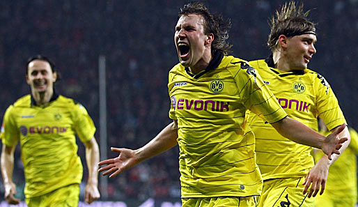 Platz 1: Kevin Großkreutz trug einen großen Teil zur Meisterschaft von Borussia Dortmund bei. 15 Scorerpunkte (8 Tore/7 Vorlagen) sammelte der Borusse in 34 Einsätzen
