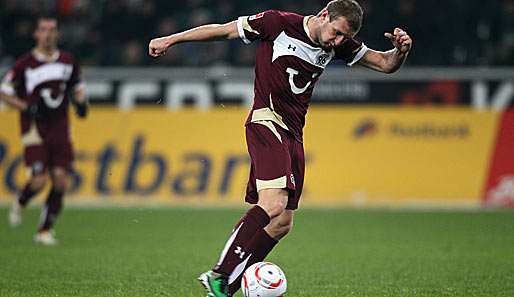 Platz 5: Konstantin Rausch absolvierte jedes Saisonspiel für Hannover 96. Fünf Tore und fünf Vorlagen sprangen dabei für de U-21-Nationalspieler heraus