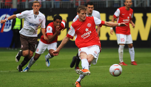 Platz 3: Andre Schürrle sammelte für den FSV Mainz 05 20 Scorerpunkte (15 Tore/5 Vorlagen) und war damit maßgeblich am Einzug in die Europa League beteiligt