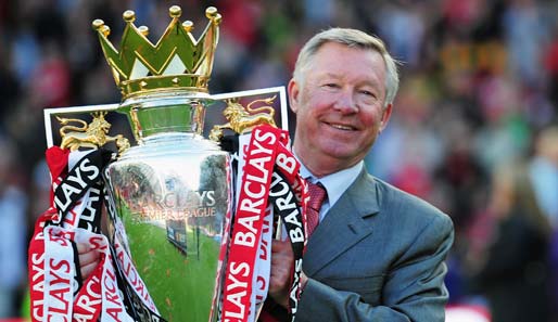 Sir Alex Ferguson ist seit 1986 als Chefcoach bei United tätig. In dieser Zeit gewann er u.a. zwölf englische Meistertitel